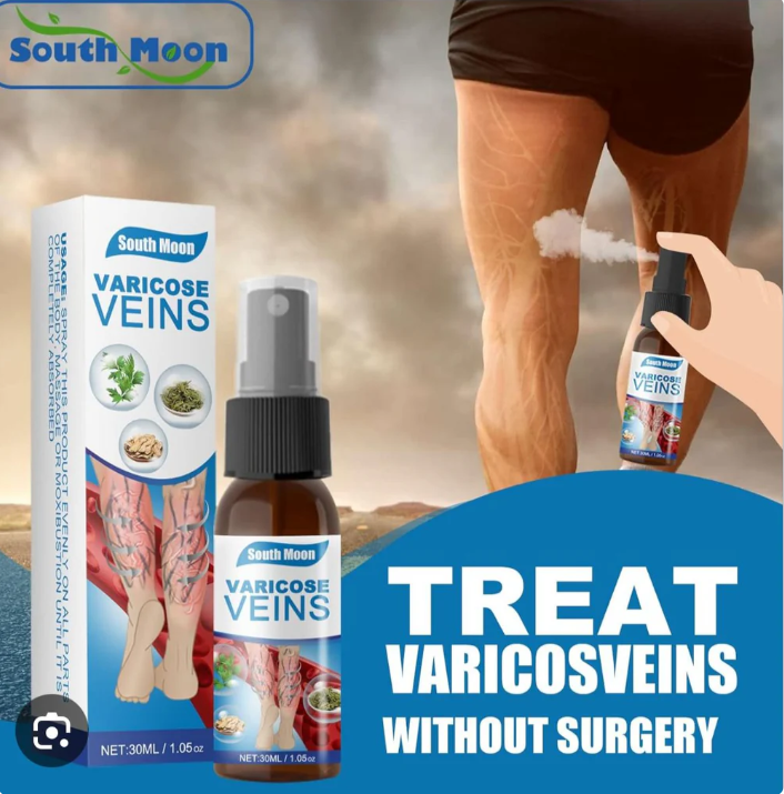 Dile Adiós A Las Varices y Cuida Tu Salud Con South Moon - Spray Anti Varices