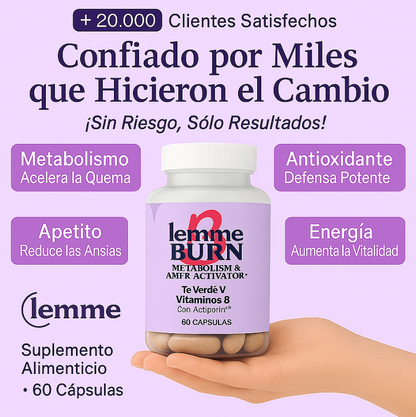 Quema Grasa Mientras Te Sientes Increíble Con Lemme Burn